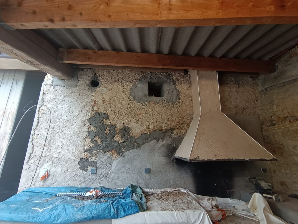 Travaux cuisine d'été