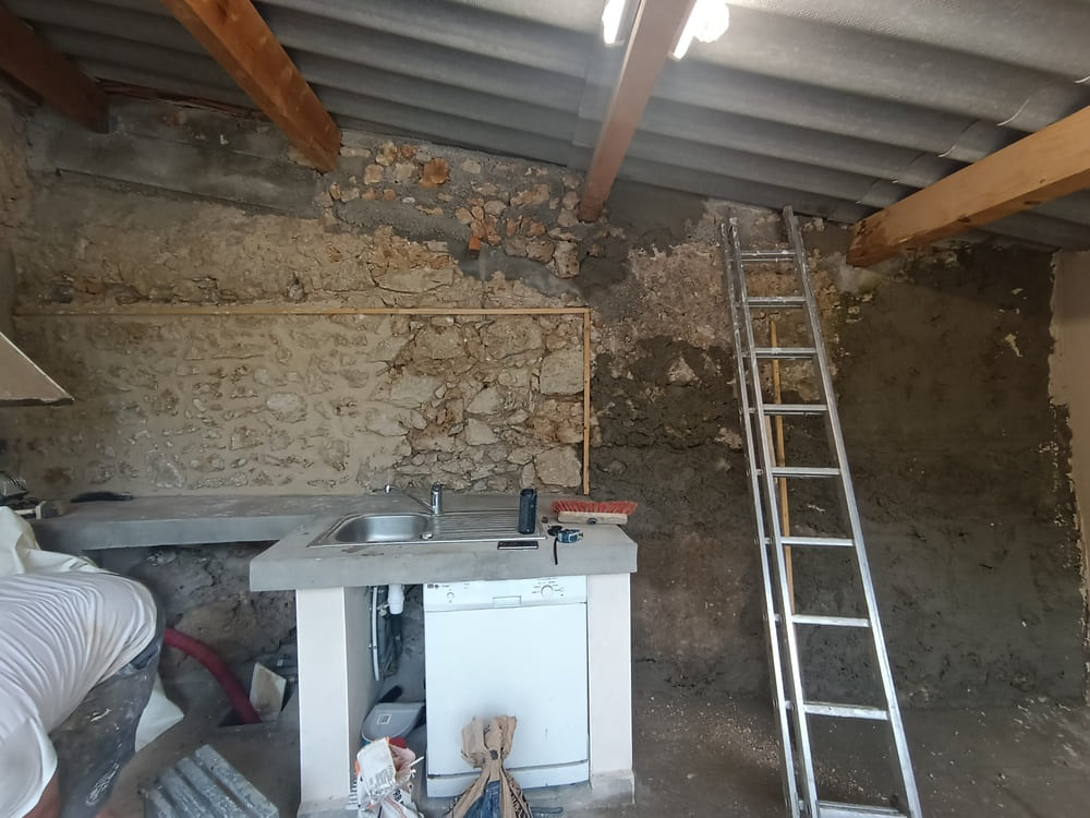 Travaux cuisine d'été