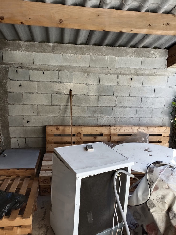 Travaux cuisine d'été