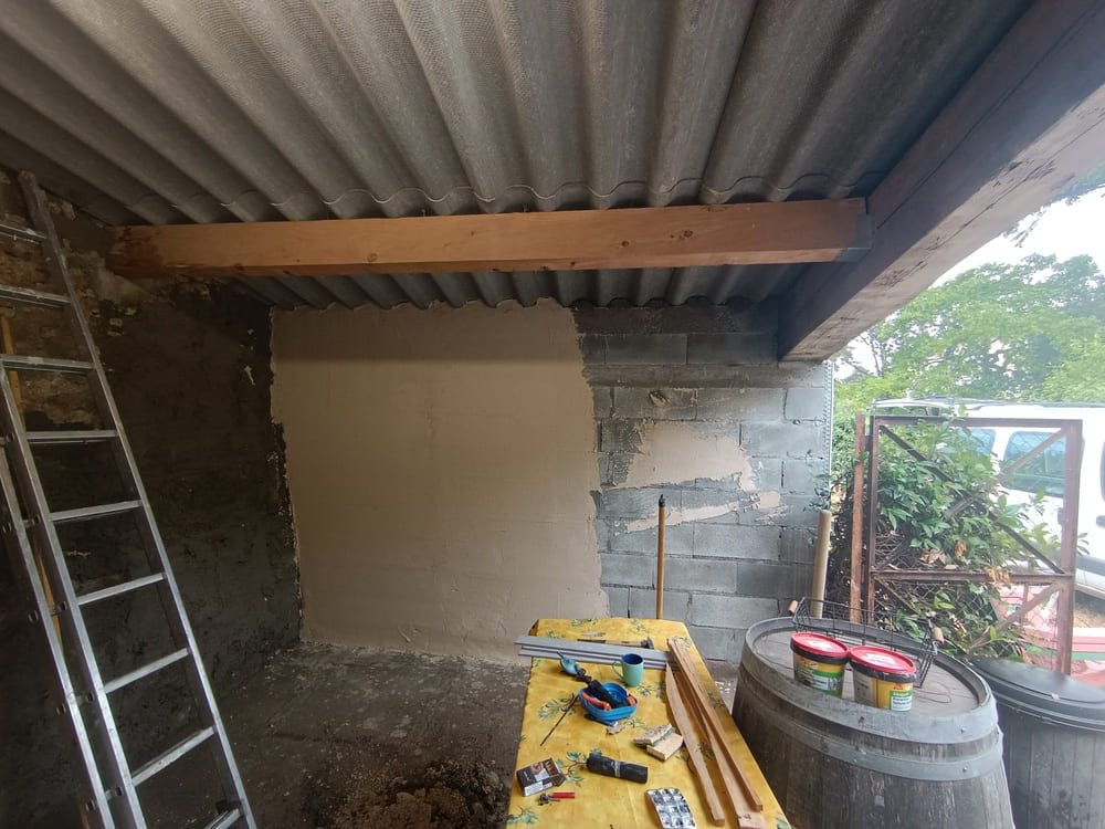 Travaux cuisine d'été