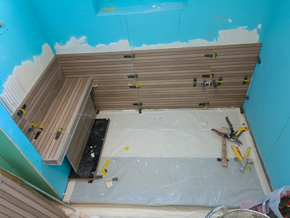 Travaux salle de bain